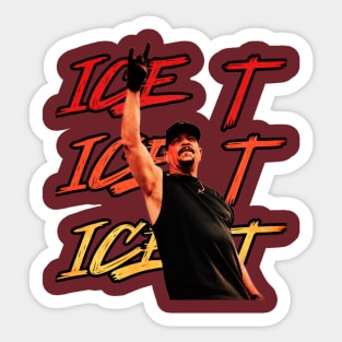 \m/ Ice Rockin' Style Sticker